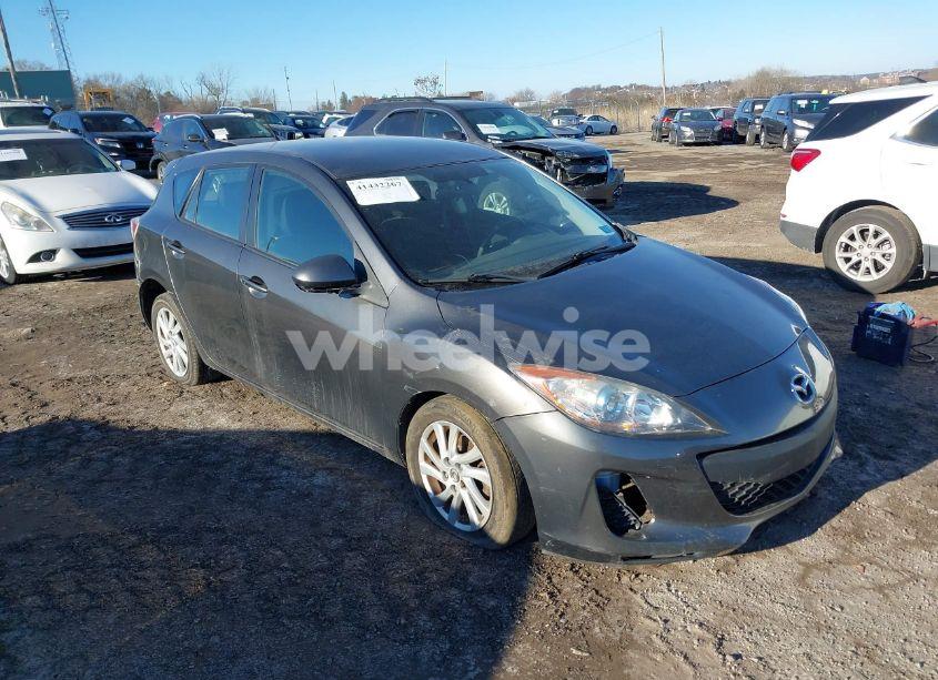 2013 Mazda Mazda3 I TOURING (VIN JM1BL1LPXD1831732) main photo