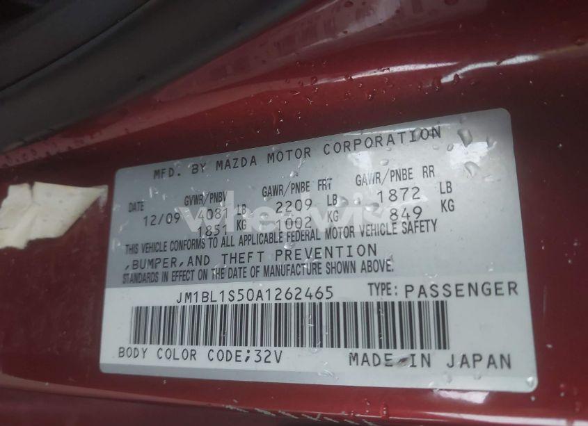 Photo 9 of 2010 Mazda Mazda3 S SPORT (VIN JM1BL1S50A1262465)