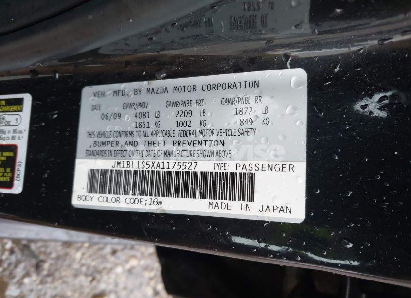 Photo 9 of 2010 Mazda Mazda3 S GRAND TOURING (VIN JM1BL1S5XA1175527)