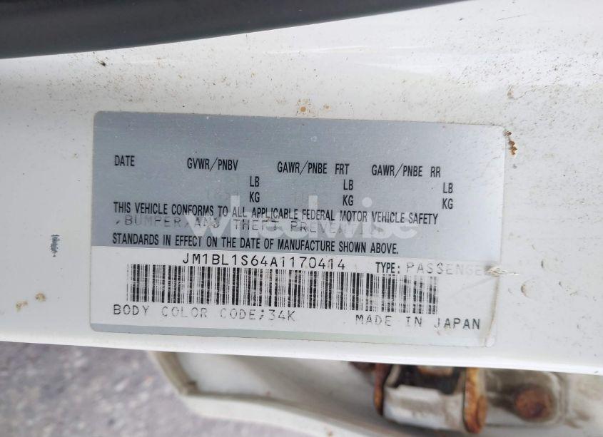 Photo 9 of 2010 Mazda Mazda3 S SPORT (VIN JM1BL1S64A1170414)