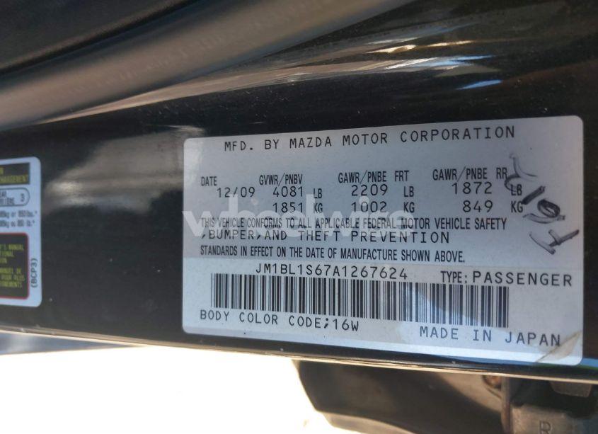 Photo 9 of 2010 Mazda Mazda3 S SPORT (VIN JM1BL1S67A1267624)