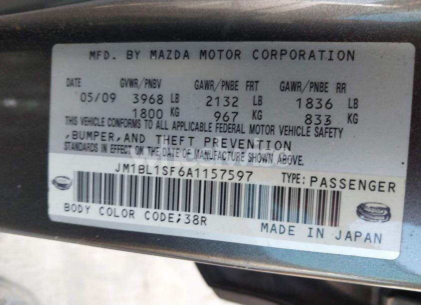 Photo 9 of 2010 Mazda Mazda3 I TOURING (VIN JM1BL1SF6A1157597)