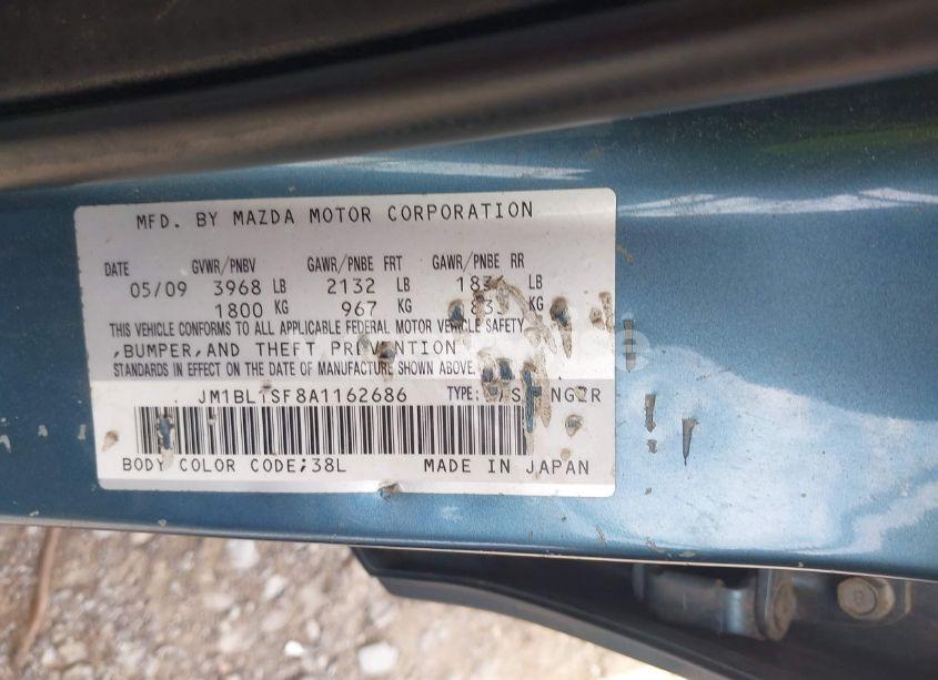 Photo 9 of 2010 Mazda Mazda3 I TOURING (VIN JM1BL1SF8A1162686)