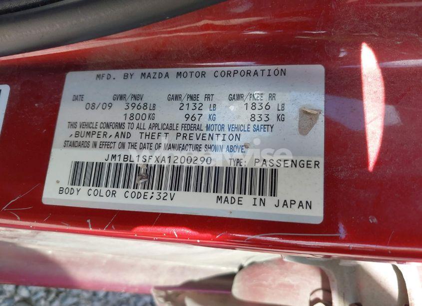 Photo 9 of 2010 Mazda Mazda3 I TOURING (VIN JM1BL1SFXA1200290)