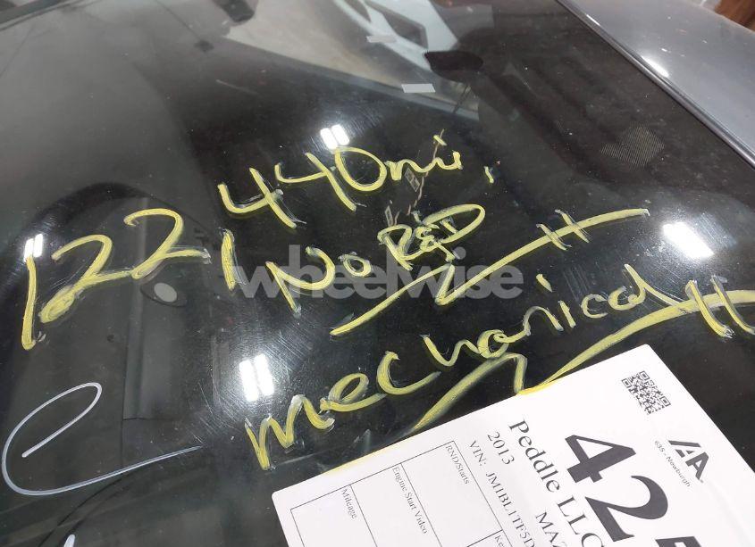 Photo 6 of 2013 Mazda Mazda3 I SV (VIN JM1BL1TF5D1723123)