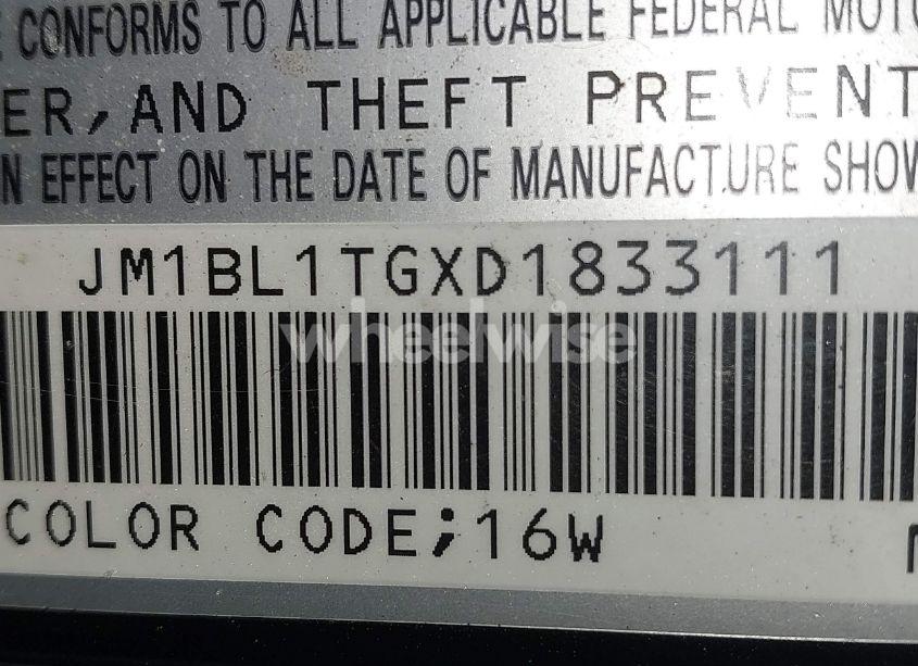 Photo 9 of 2013 Mazda Mazda3 I SV (VIN JM1BL1TGXD1833111)