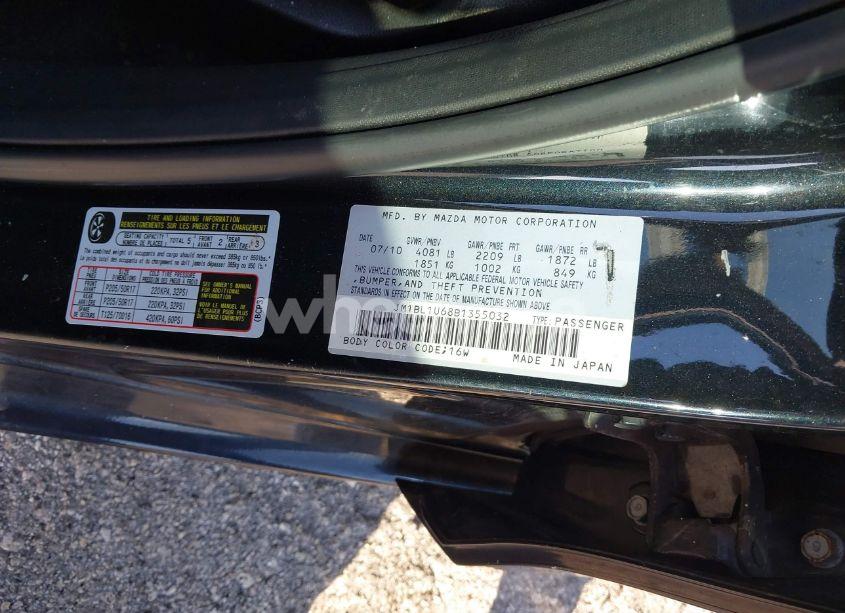 Photo 9 of 2011 Mazda Mazda3 S SPORT (VIN JM1BL1U68B1355032)