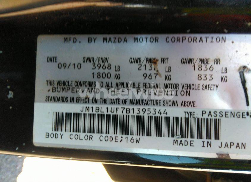 Photo 9 of 2011 Mazda Mazda3 I SPORT (VIN JM1BL1UF7B1395344)