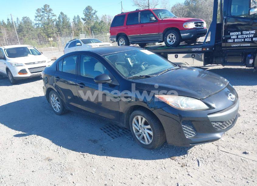 2012 Mazda Mazda3 I TOURING (VIN JM1BL1V71C1701088) main photo