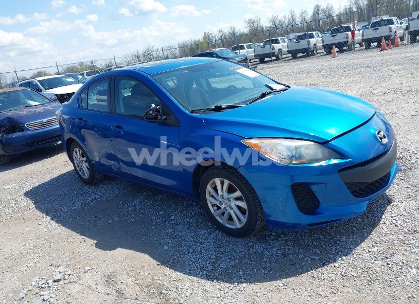 2012 Mazda Mazda3 I TOURING (VIN JM1BL1V75C1535707) main photo