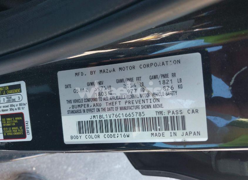 Photo 9 of 2012 Mazda Mazda3 I TOURING (VIN JM1BL1V76C1665785)