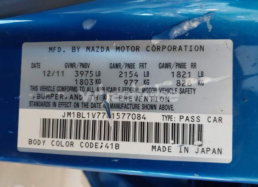 Photo 19 of 2012 Mazda Mazda3 I TOURING (VIN JM1BL1V77C1577084)