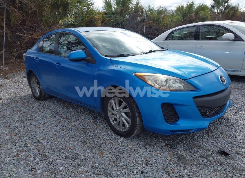 2012 Mazda Mazda3 I TOURING (VIN JM1BL1V7XC1617528) main photo