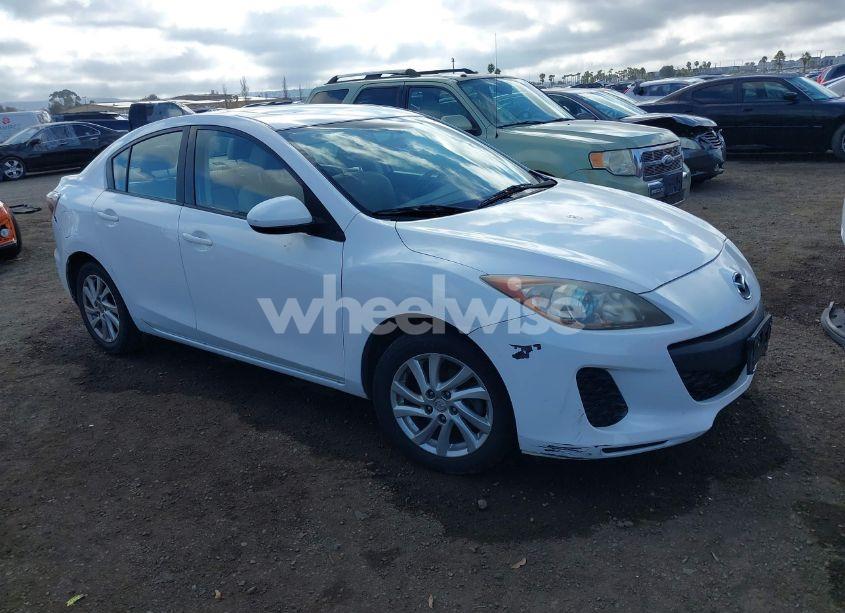 2012 Mazda Mazda3 I TOURING (VIN JM1BL1V7XC1642347) main photo