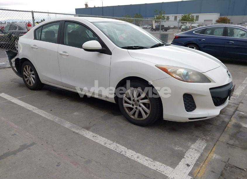 2012 Mazda Mazda3 I TOURING (VIN JM1BL1V82C1578362) main photo