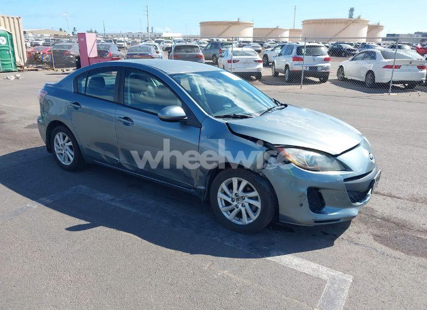 2012 Mazda Mazda3 I TOURING (VIN JM1BL1V87C1658305) main photo