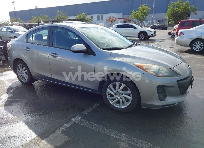 2012 Mazda Mazda3 I TOURING (VIN JM1BL1V89C1681097) main photo