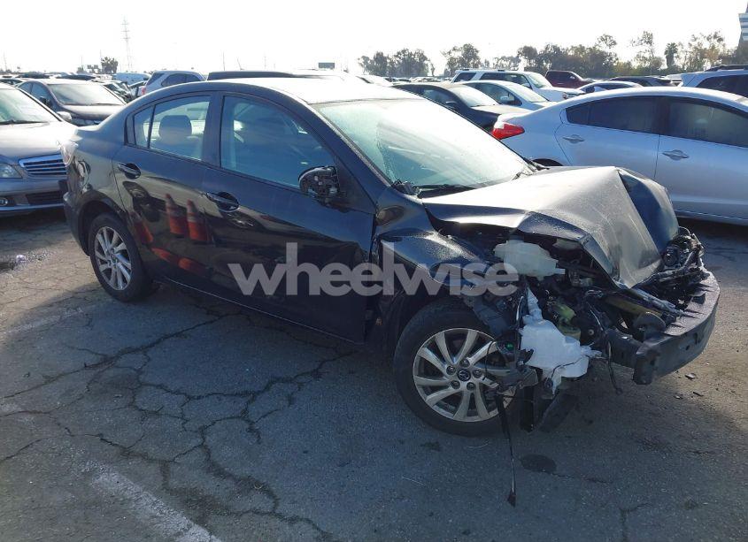 2013 Mazda Mazda3 I TOURING (VIN JM1BL1VP1D1786306) main photo