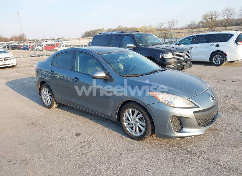2012 Mazda Mazda3 I GRAND TOURING (VIN JM1BL1W72C1578142) main photo