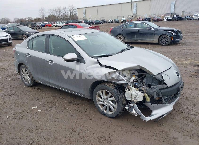 2012 Mazda Mazda3 I GRAND TOURING (VIN JM1BL1W72C1596107) main photo