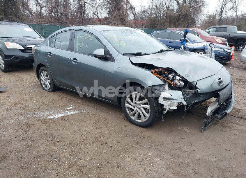 2012 Mazda Mazda3 I GRAND TOURING (VIN JM1BL1W82C1612542) main photo
