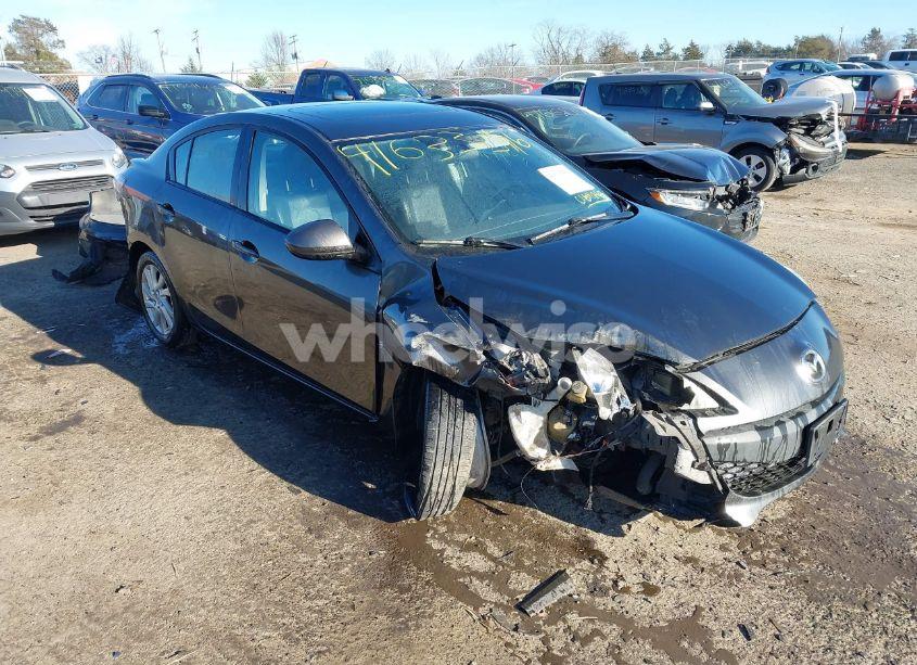 2012 Mazda Mazda3 I GRAND TOURING (VIN JM1BL1W82C1631267) main photo