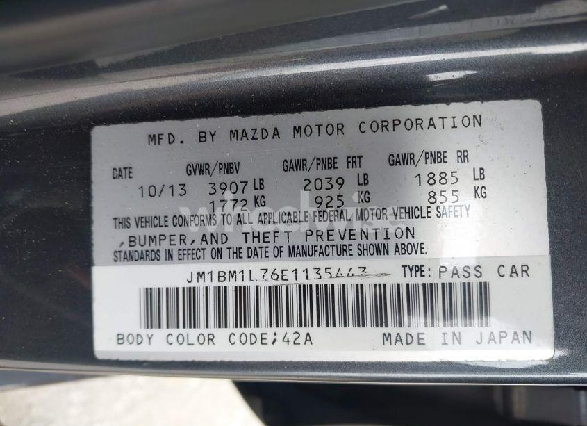 Photo 9 of 2014 Mazda Mazda3 I TOURING (VIN JM1BM1L76E1135447)