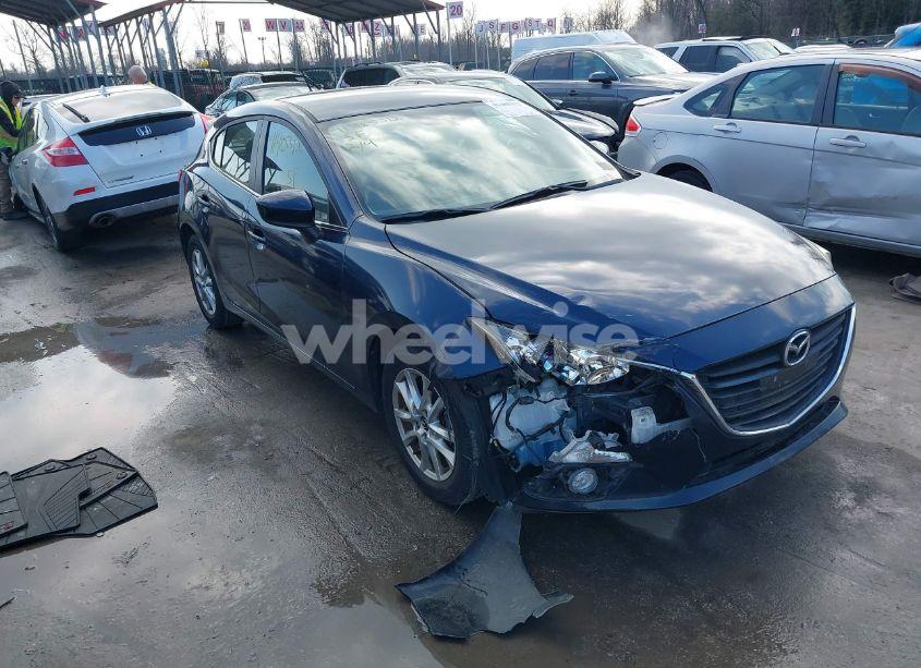 2014 Mazda Mazda3 I TOURING (VIN JM1BM1L78E1124241) main photo