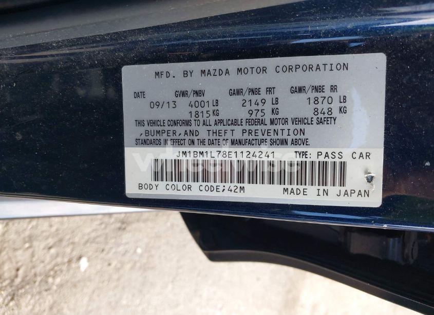 Photo 9 of 2014 Mazda Mazda3 I TOURING (VIN JM1BM1L78E1124241)