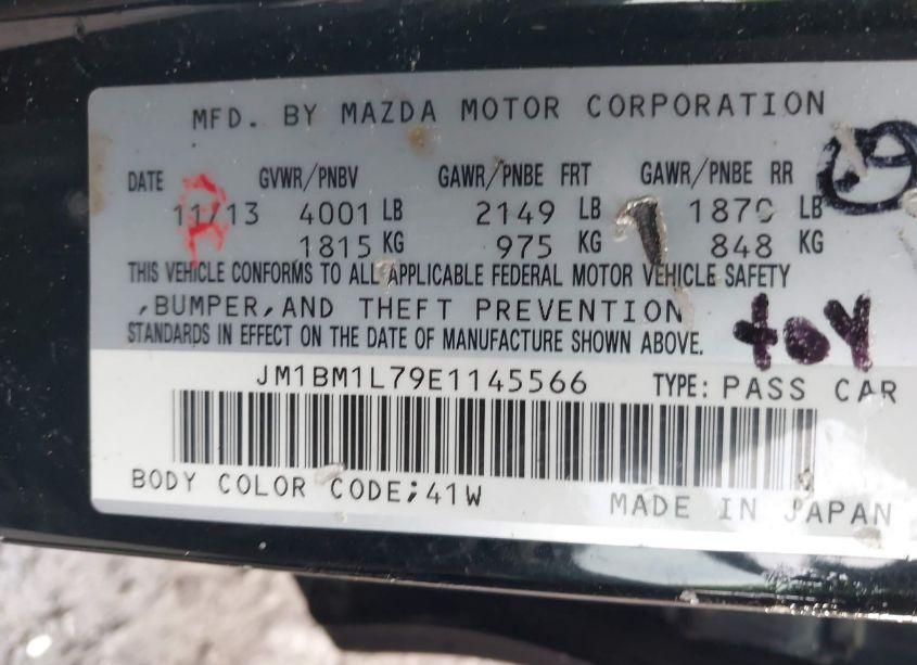 Photo 9 of 2014 Mazda Mazda3 I TOURING (VIN JM1BM1L79E1145566)