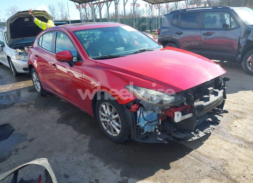 2016 Mazda Mazda3 I TOURING (VIN JM1BM1L79G1291789) main photo