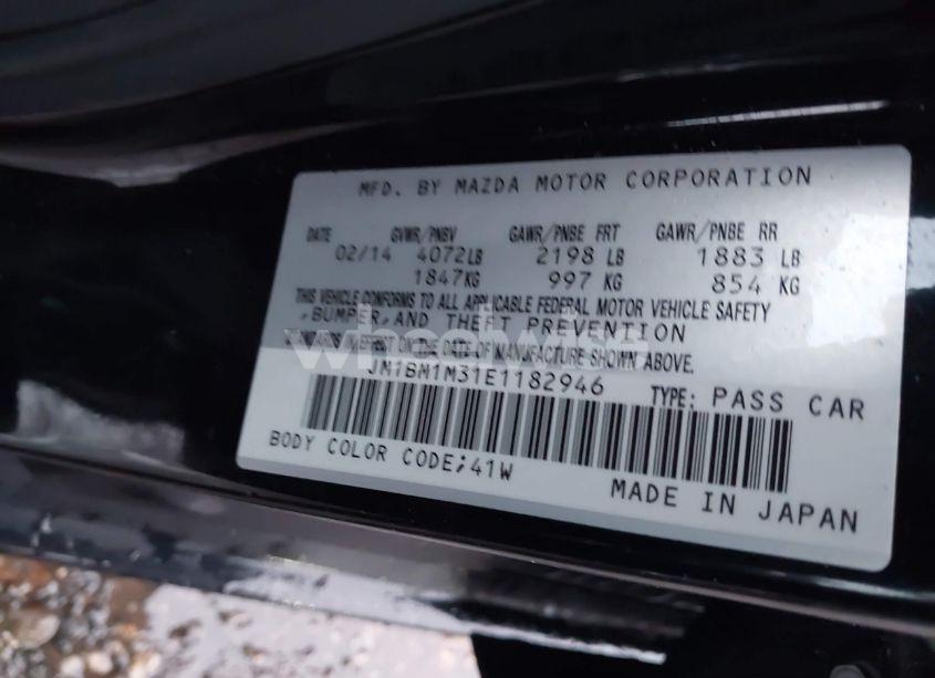 Photo 9 of 2014 Mazda Mazda3 S GRAND TOURING (VIN JM1BM1M31E1182946)