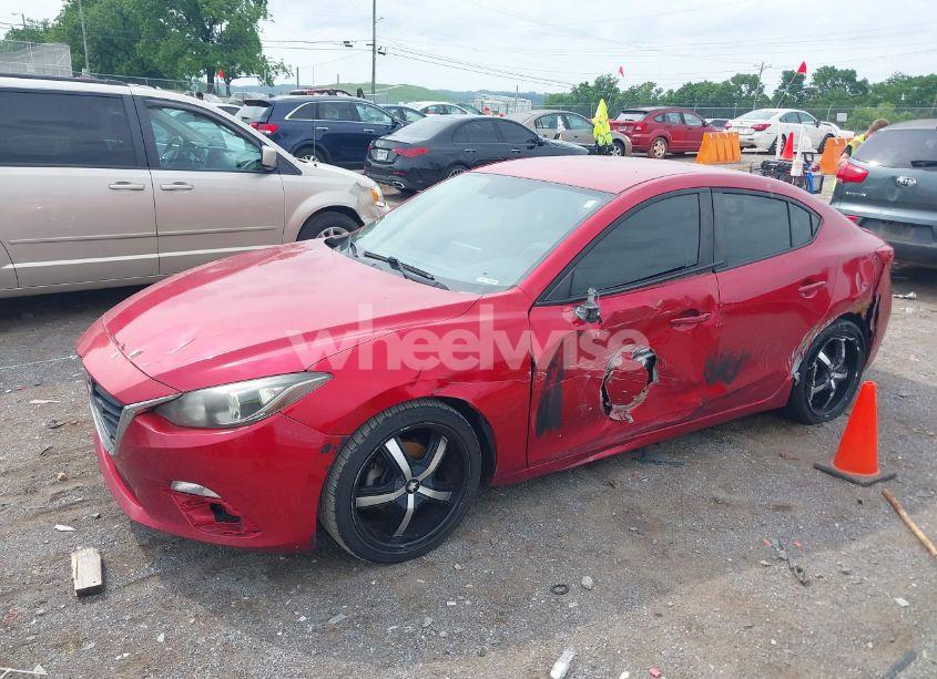 Photo 2 of 2014 Mazda Mazda3 I SV (VIN JM1BM1T75E1125878)