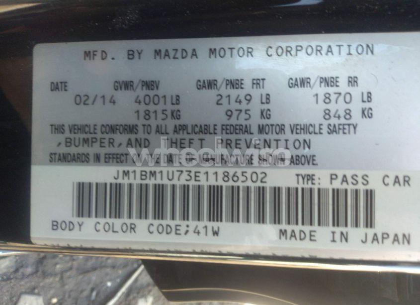 Photo 9 of 2014 Mazda Mazda3 I SPORT (VIN JM1BM1U73E1186502)