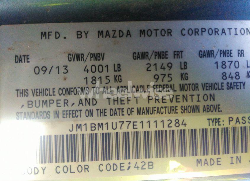 Photo 9 of 2014 Mazda Mazda3 I SPORT (VIN JM1BM1U77E1111284)