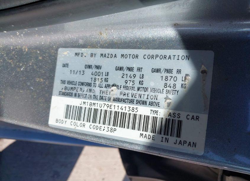Photo 9 of 2014 Mazda Mazda3 I SPORT (VIN JM1BM1U79E1141385)