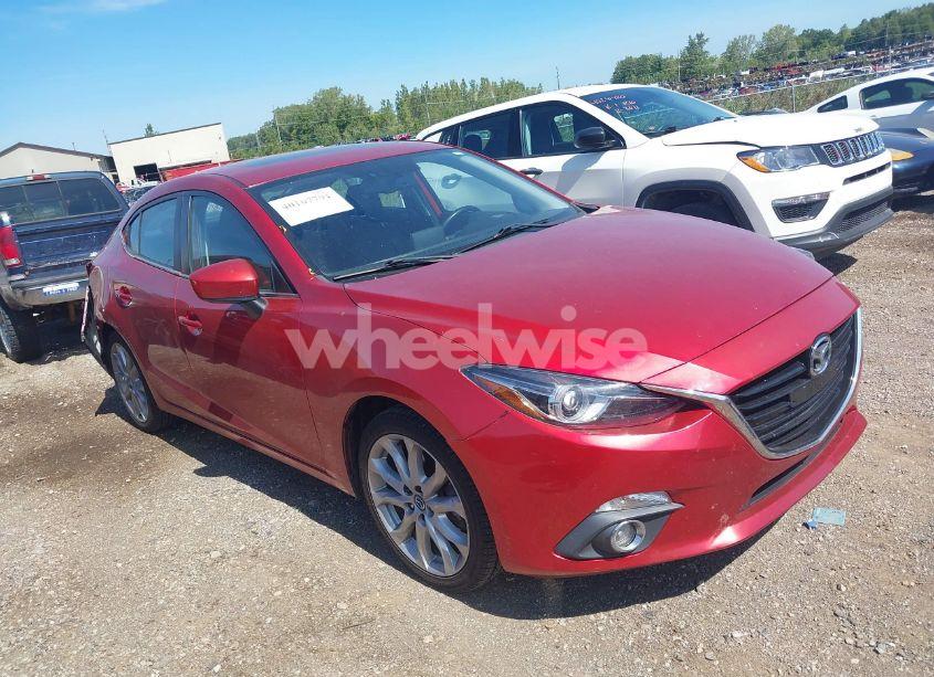 2014 Mazda Mazda3 S GRAND TOURING (VIN JM1BM1W33E1205818) main photo