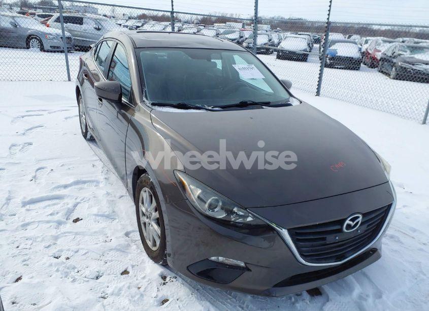 2014 Mazda Mazda3 I GRAND TOURING (VIN JM1BM1W72E1112887) main photo