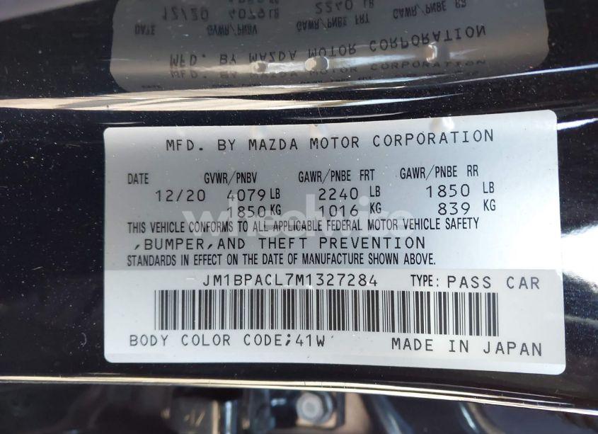 Photo 9 of 2021 Mazda Mazda3 PREFERRED (VIN JM1BPACL7M1327284)