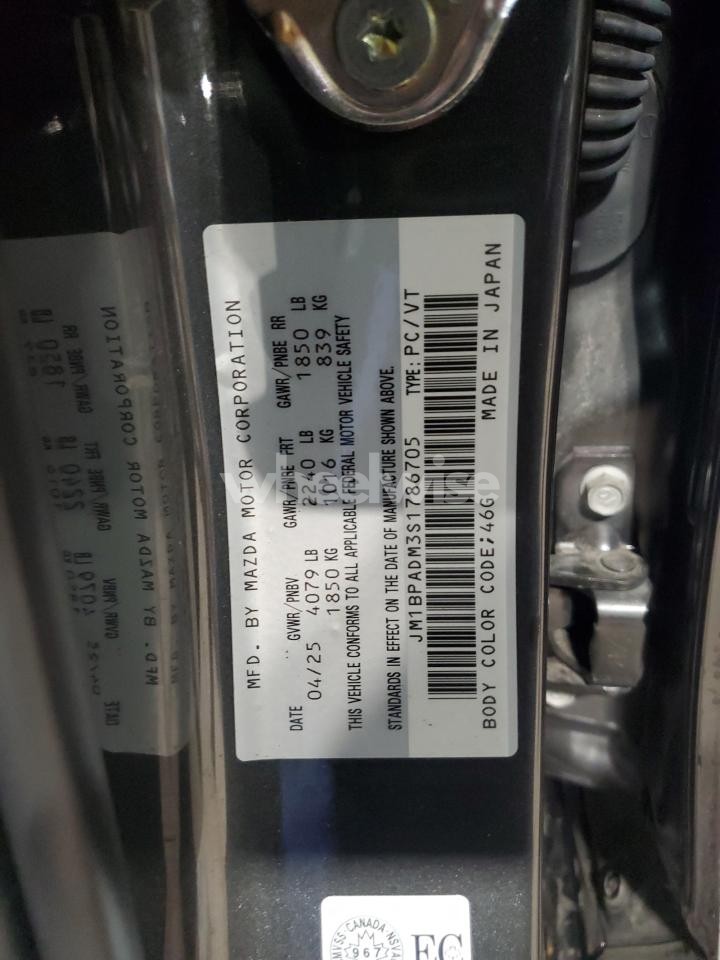 Photo 13 of 2025 MAZDA 3 GT (VIN JM1BPADM3S1786705)