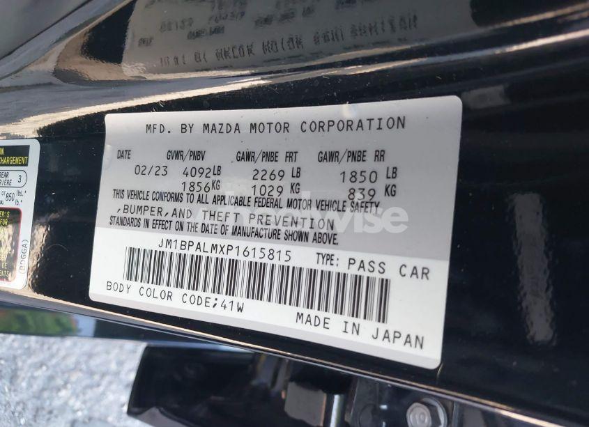 Photo 9 of 2023 Mazda Mazda3 2.5 S PREFERRED (VIN JM1BPALMXP1615815)