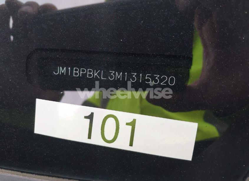 Photo 9 of 2021 Mazda Mazda3 SELECT (VIN JM1BPBKL3M1315320)