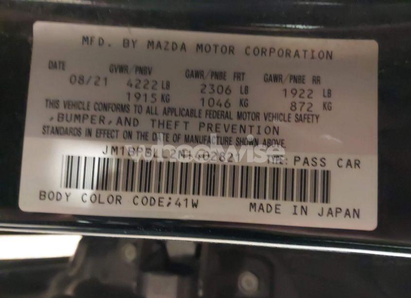 Photo 9 of 2021 Mazda Mazda3 PREFERRED (VIN JM1BPBLL2M1402821)