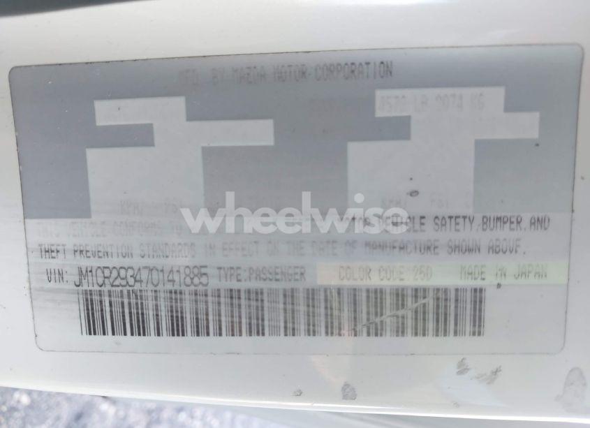 Photo 9 of 2007 Mazda Mazda5 SPORT (VIN JM1CR293470141885)