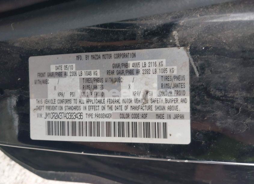 Photo 9 of 2010 Mazda Mazda5 GRAND TOURING (VIN JM1CR2W37A0383436)