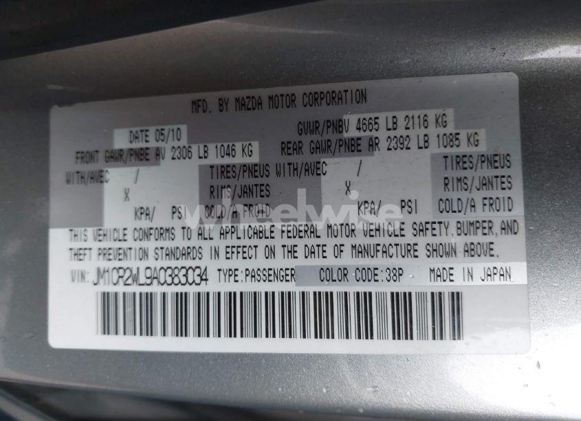 Photo 9 of 2010 Mazda Mazda5 GRAND TOURING (VIN JM1CR2WL9A0383034)