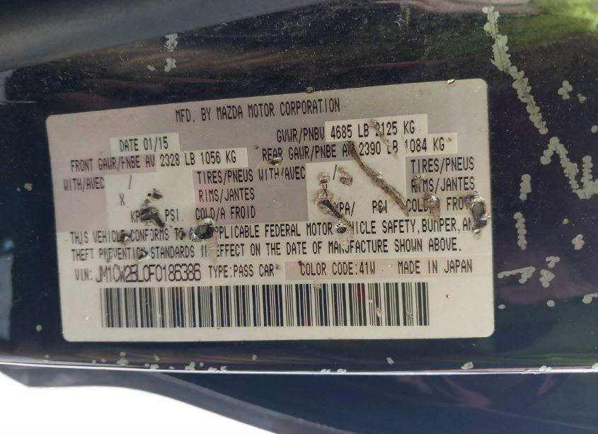 Photo 9 of 2015 Mazda Mazda5 SPORT (VIN JM1CW2BL0F0186386)