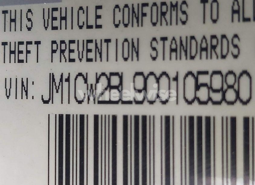 Photo 9 of 2012 Mazda Mazda5 SPORT (VIN JM1CW2BL9C0105980)