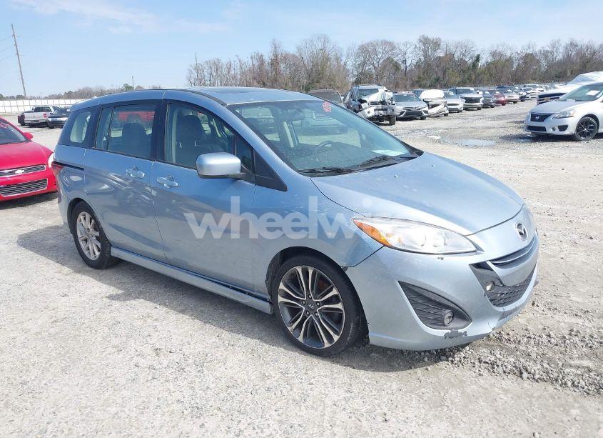 2012 Mazda Mazda5 GRAND TOURING (VIN JM1CW2DL1C0142664) main photo