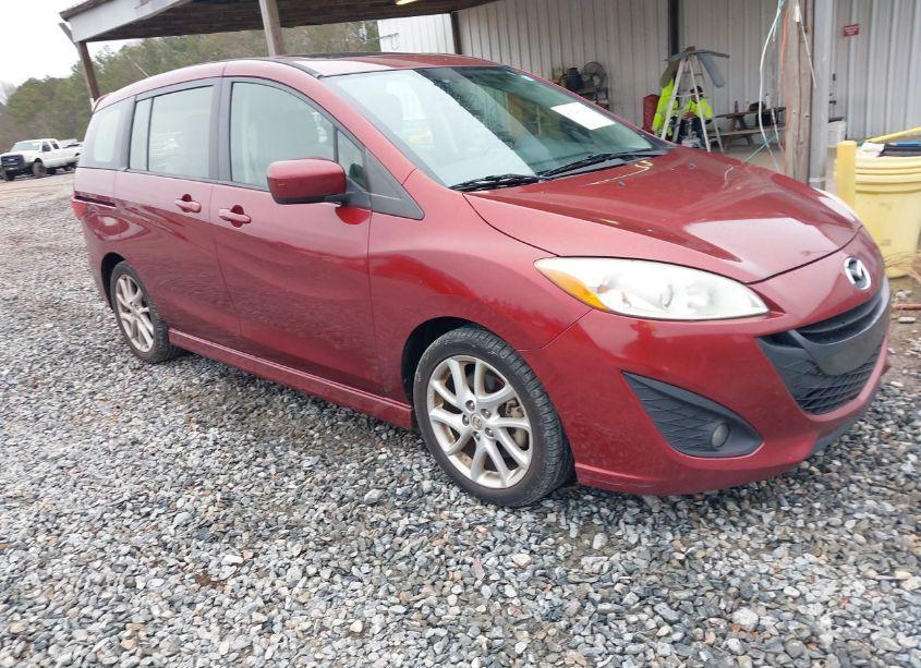 2012 Mazda Mazda5 GRAND TOURING (VIN JM1CW2DL8C0142726) main photo